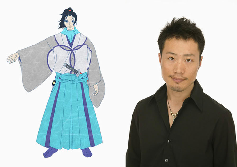 Eiji Takemoto nel ruolo di Saku Mizorogi in Mononoke