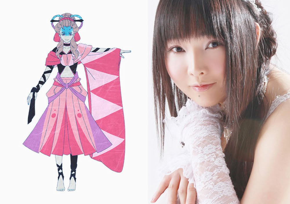 Yukana nel ruolo di Amanotsubone in Mononoke