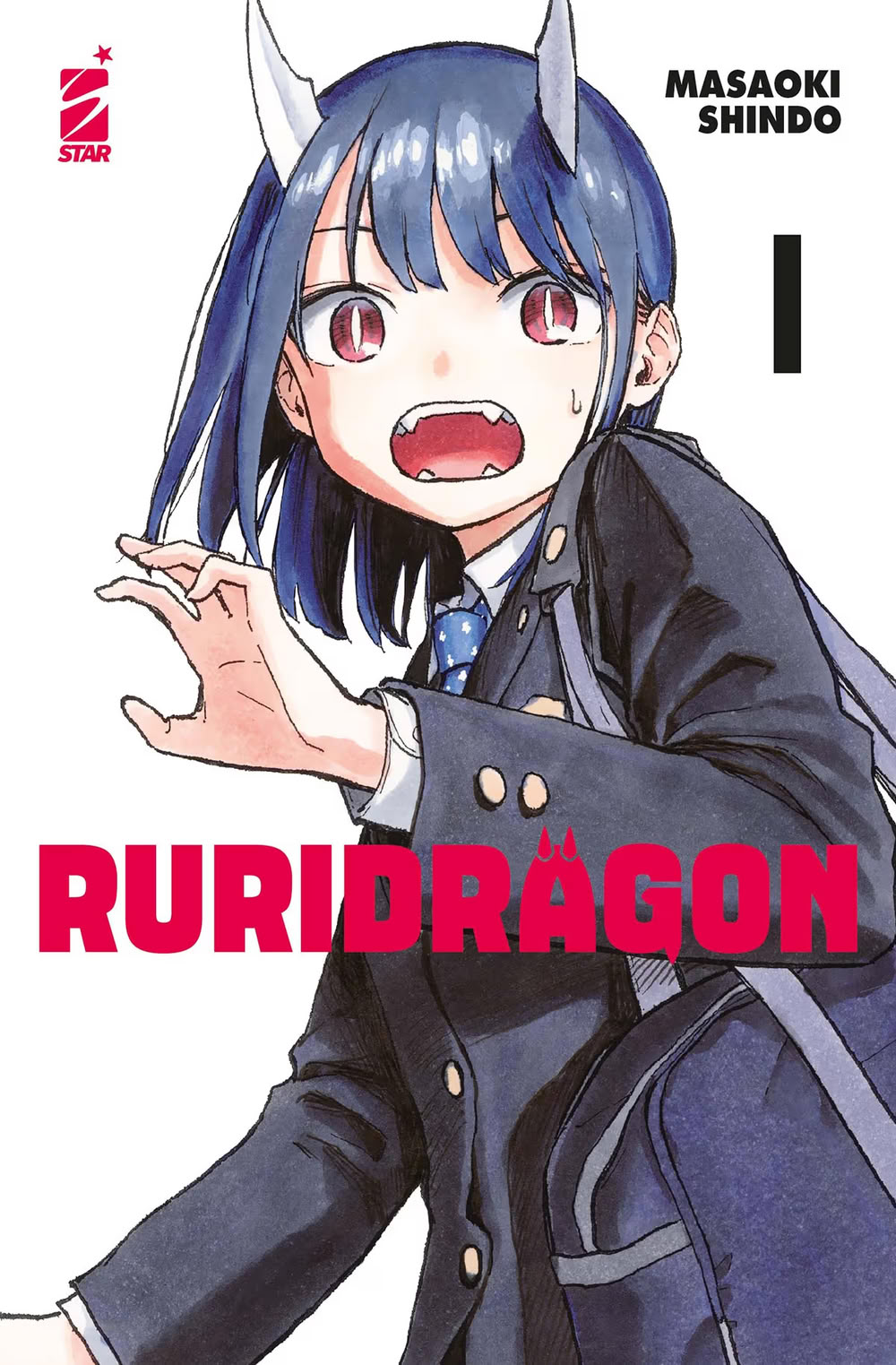 La cover del volume 1 italiano di RuriDragon edito da Star Comics