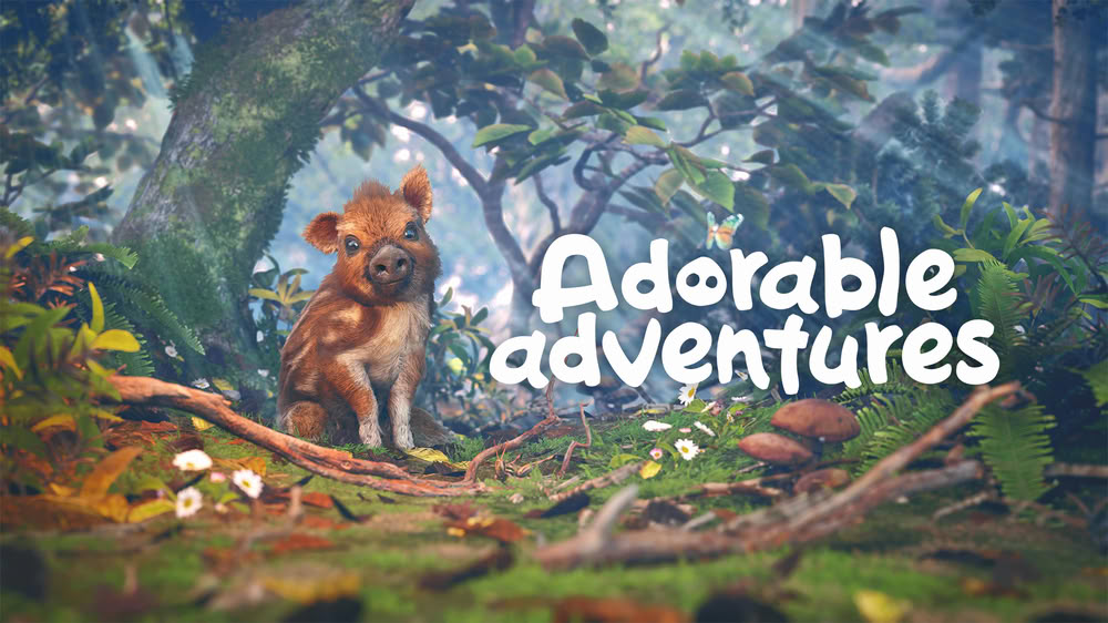 Esplora il mondo nei panni di un cinghialetto in Adorable Adventures