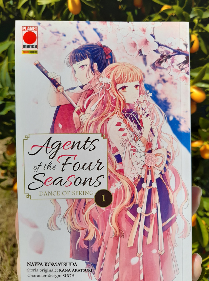 La copertina italiana del volume 1 di Agents of the Four Seasons- Dance of Spring edito da Planet Manga
