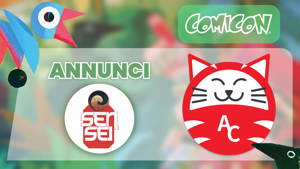 Tutti gli annunci Sensei Manga al Napoli Comicon 2026