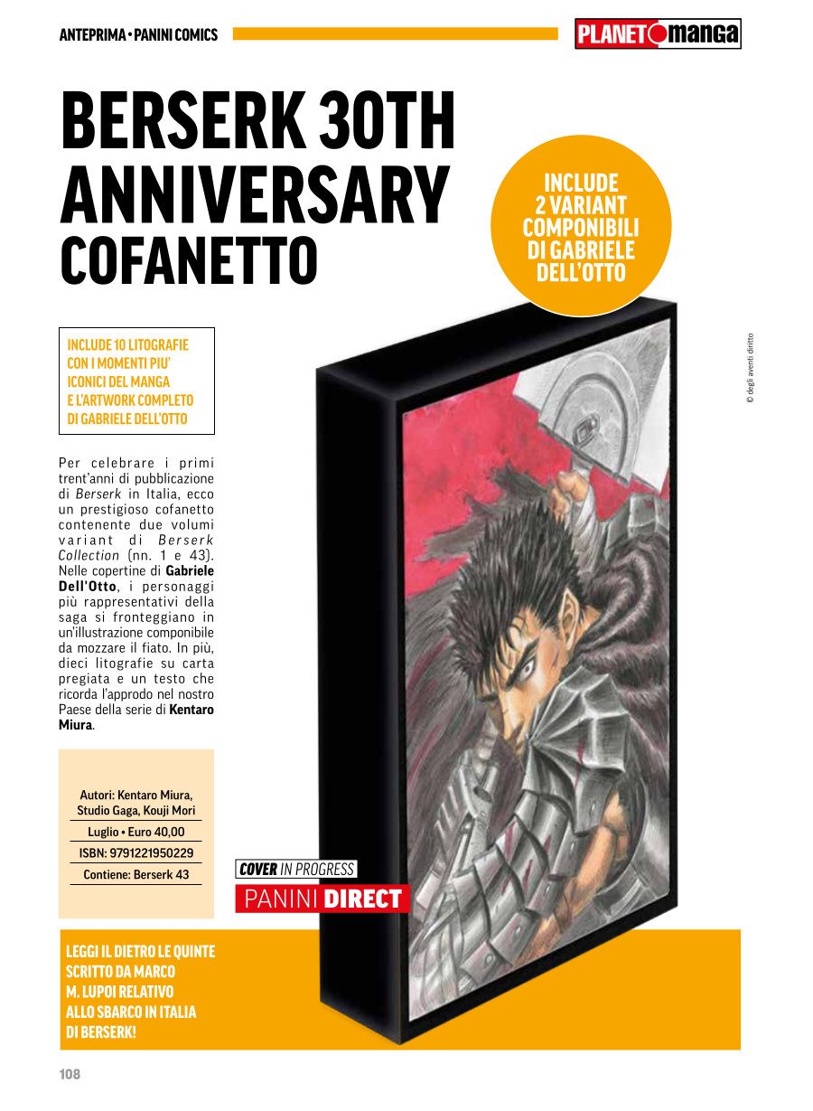 Anteprima 417: annunci e altre novità per Planet Manga