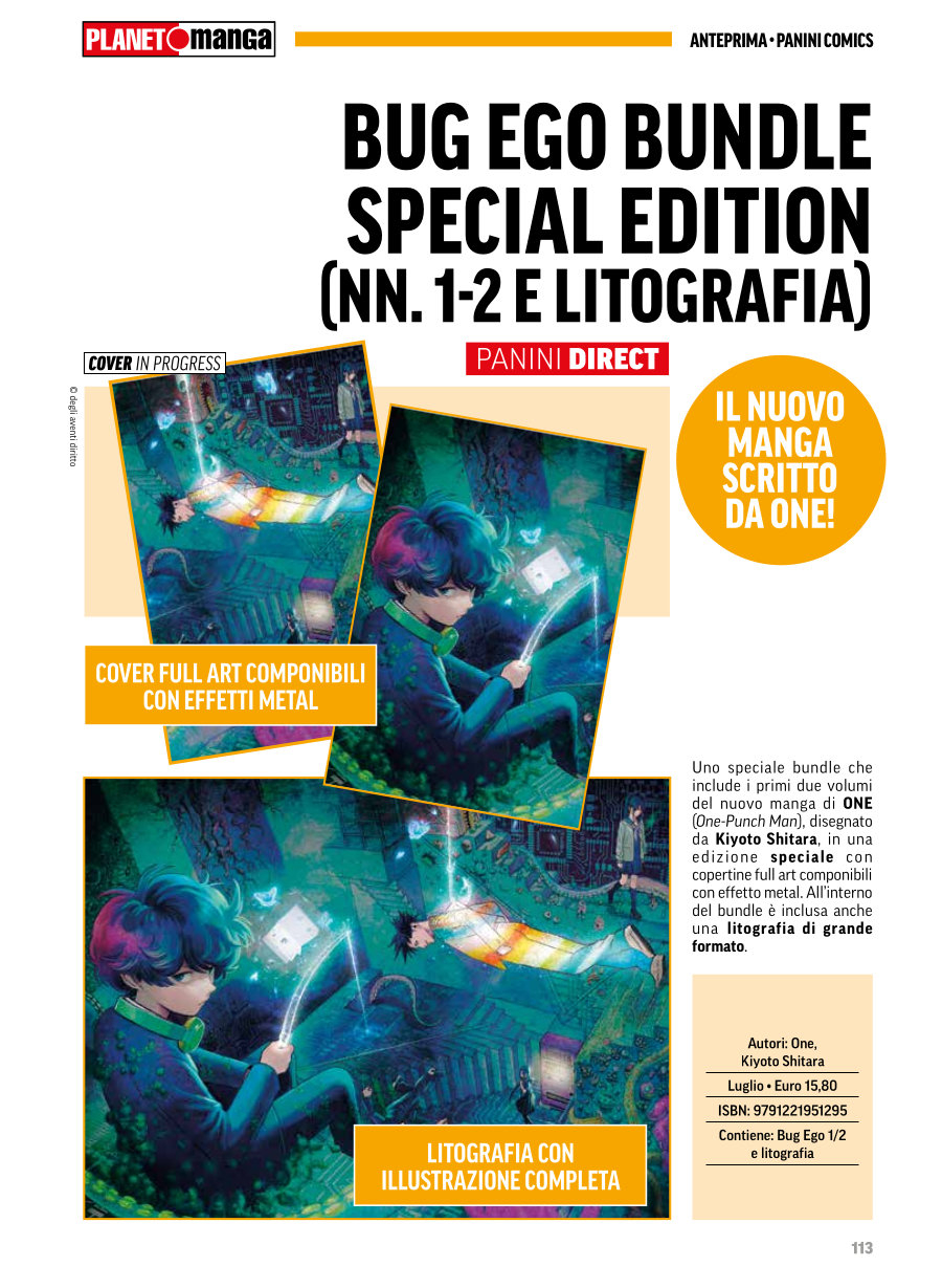 Anteprima 417: annunci e altre novità per Planet Manga