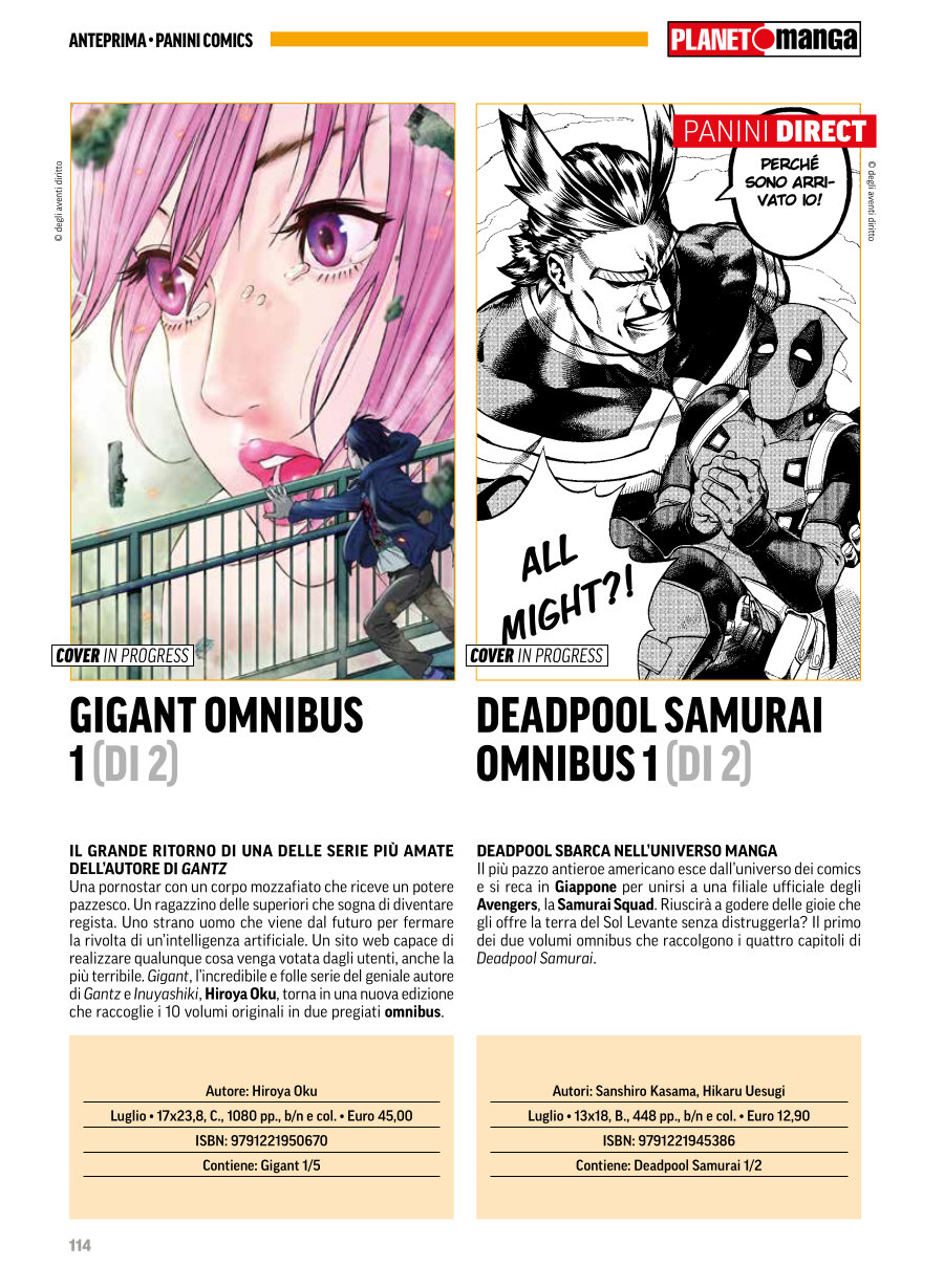 Anteprima 417: annunci e altre novità per Planet Manga