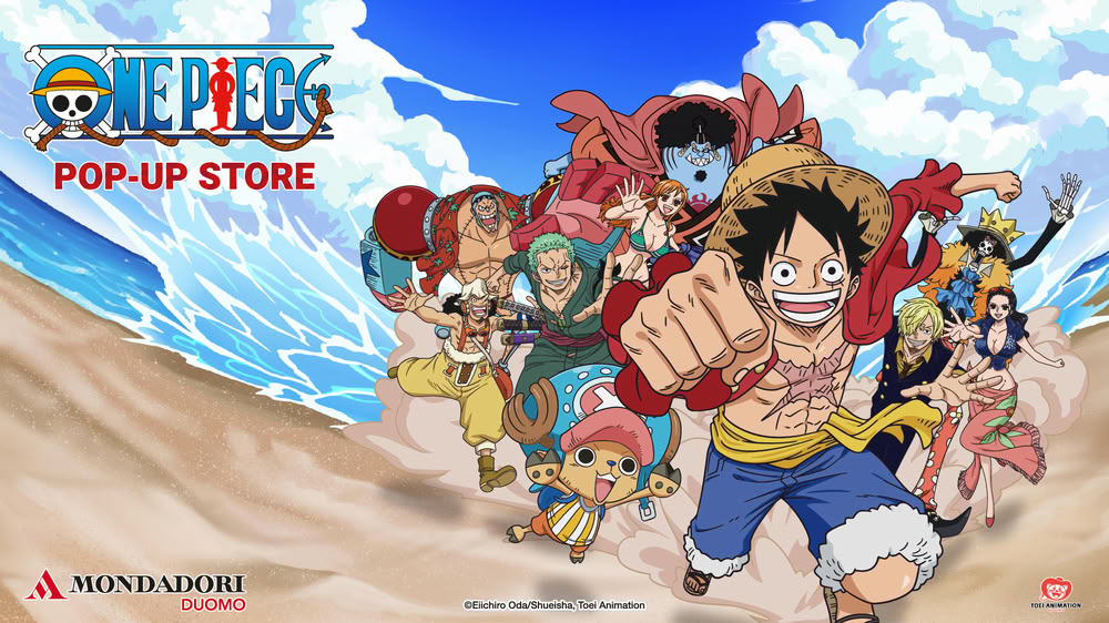 One Piece: l'anime sbarca a Milano un imperdibile pop-up store