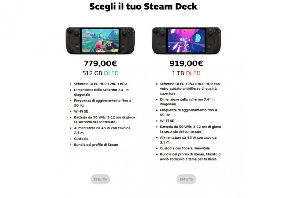 I nuovi prezzi di Steam Deck sono folli I nuovi prezzi di Steam Deck sono folli