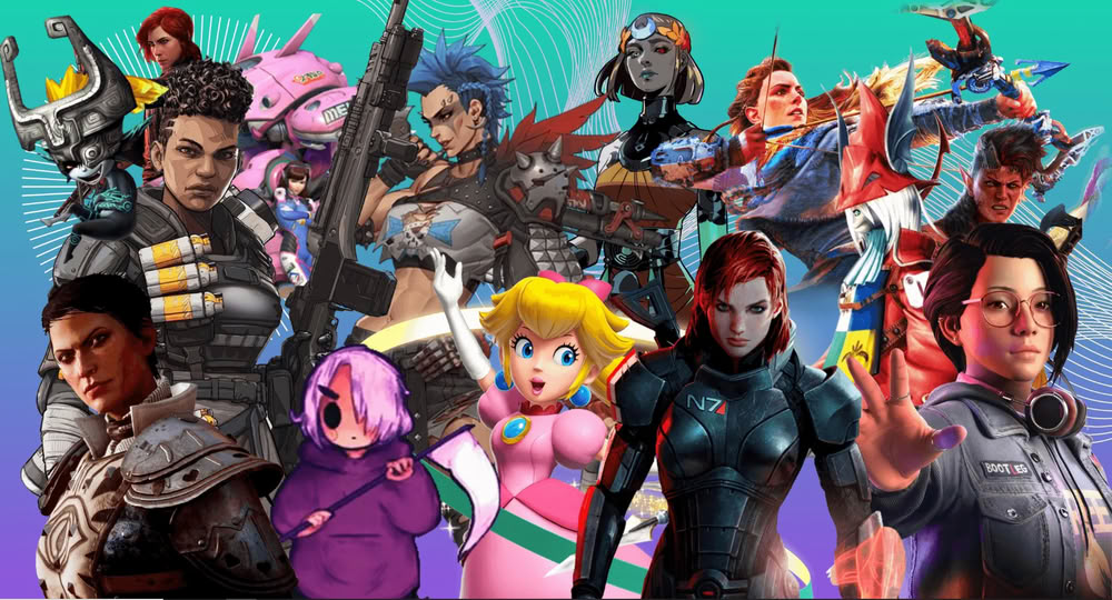 Alcuni personaggi femminili nei videogames
