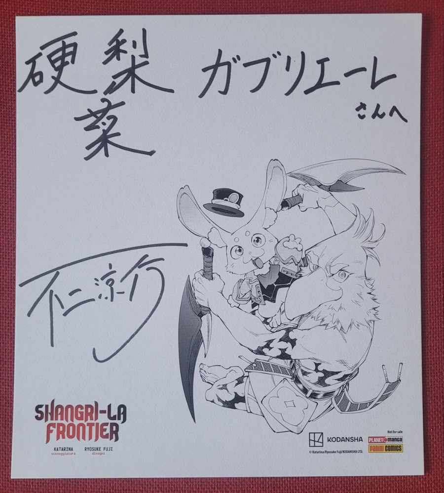 Shangri-La Frontier Shikishi