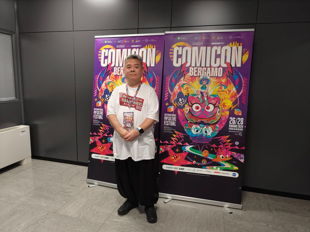 COMICON Bergamo 2026: roundtable di Yasuhiro Nightow