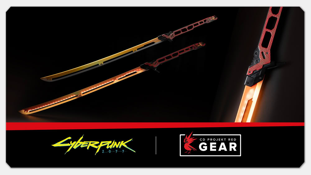 In vendita la riproduzione della katana di Cyberpunk 2077 In vendita la riproduzione della katana di Cyberpunk 2077