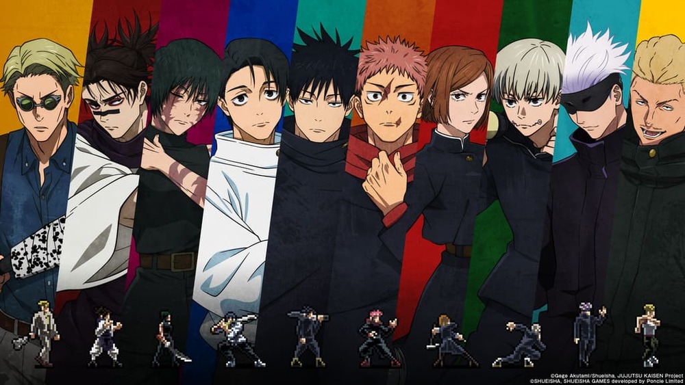 I personaggi di Jujutsu Kaisen vengono trasportati nell'universo di Vampire Survivors I personaggi di Jujutsu Kaisen vengono trasportati nell'universo di Vampire Survivors