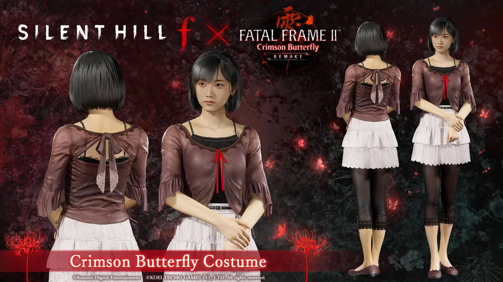 Una collaborazione tra SILENT HILL f e FATAL FRAME II: Crimson Butterfly REMAKE per un nuovo oggetto cosmetico