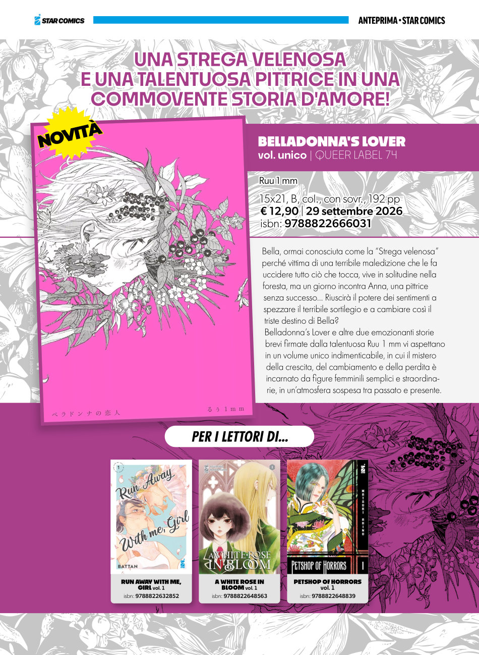Star Comics: le novità previste per settembre Star Comics: le novità previste per settembre