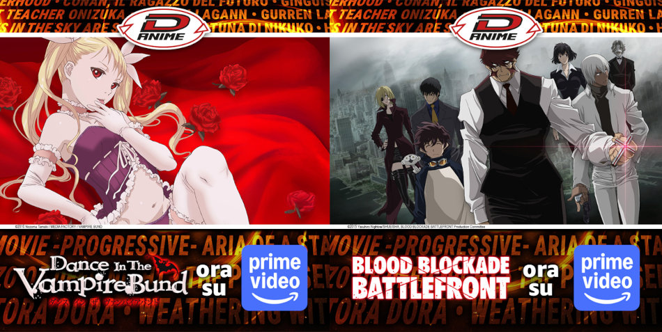 Dance in the Vampire Bund e Block Blockade Battlefront: informazioni sui doppiaggi di Dynit Dance in the Vampire Bund e Block Blockade Battlefront: informazioni sui doppiaggi di Dynit