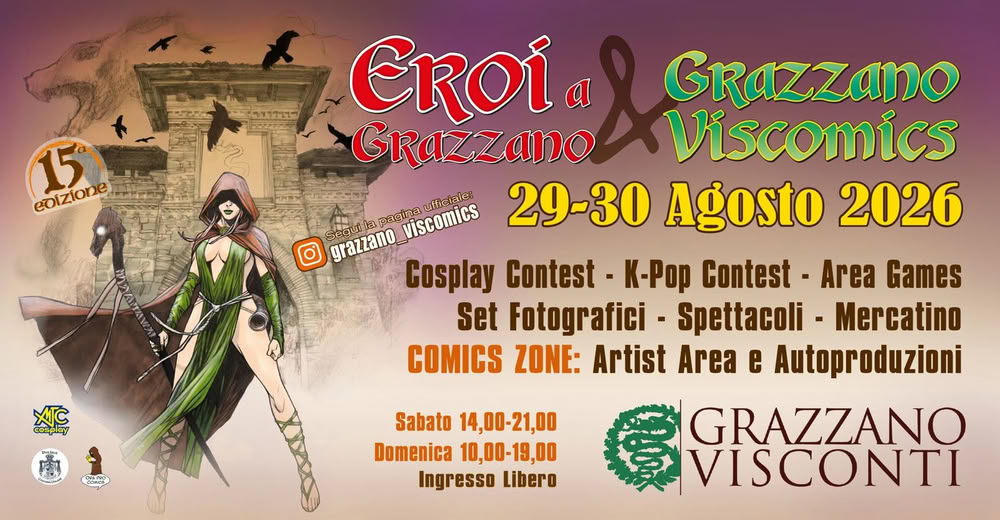 Grazzano Viscomics & Eroi a Grazzano
