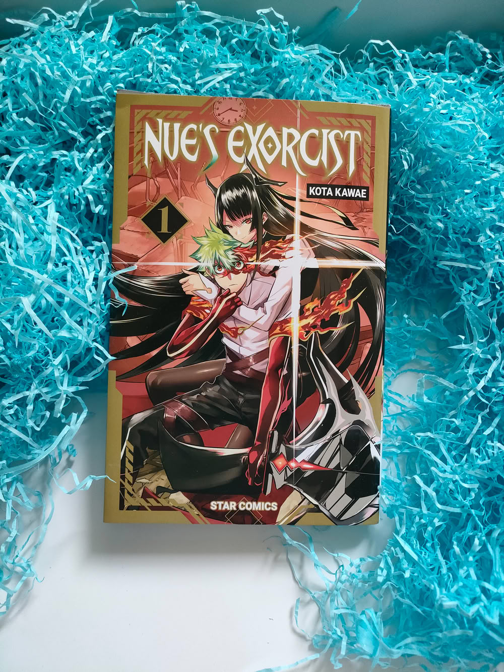 Il volume 1 italiano di Nue's Exorcist edito da Star Comics Il volume 1 italiano di Nue's Exorcist edito da Star Comics
