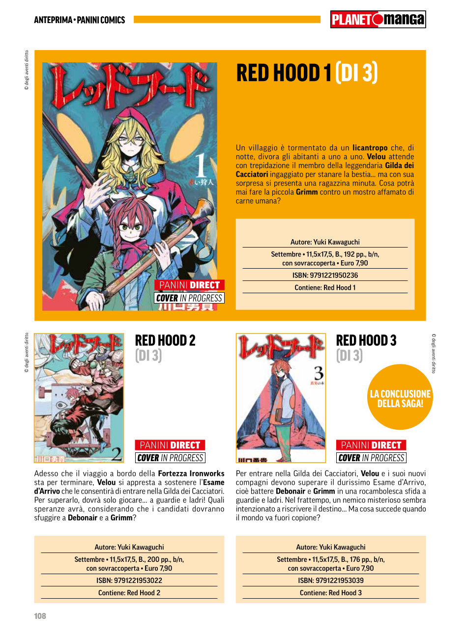 Panini Comics - Anteprima 419 Panini Comics - Anteprima 419