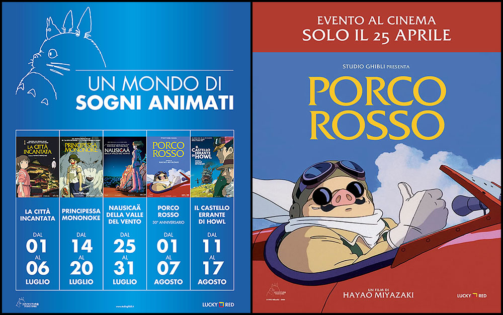 Porco Rosso nei cinema italiani Porco Rosso nei cinema italiani