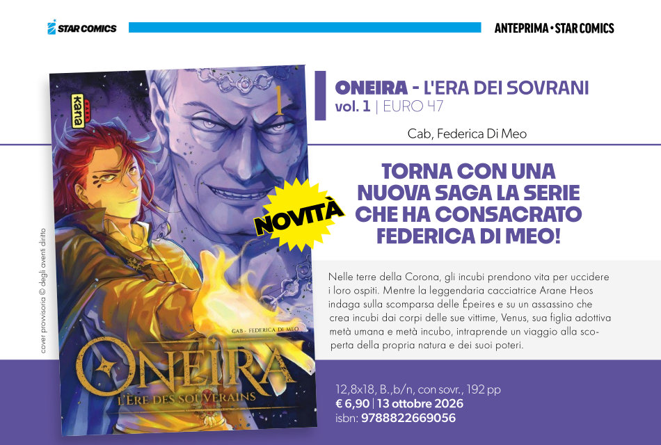 Star Comics: le novità previste per ottobre dall'anteprima dell'editore