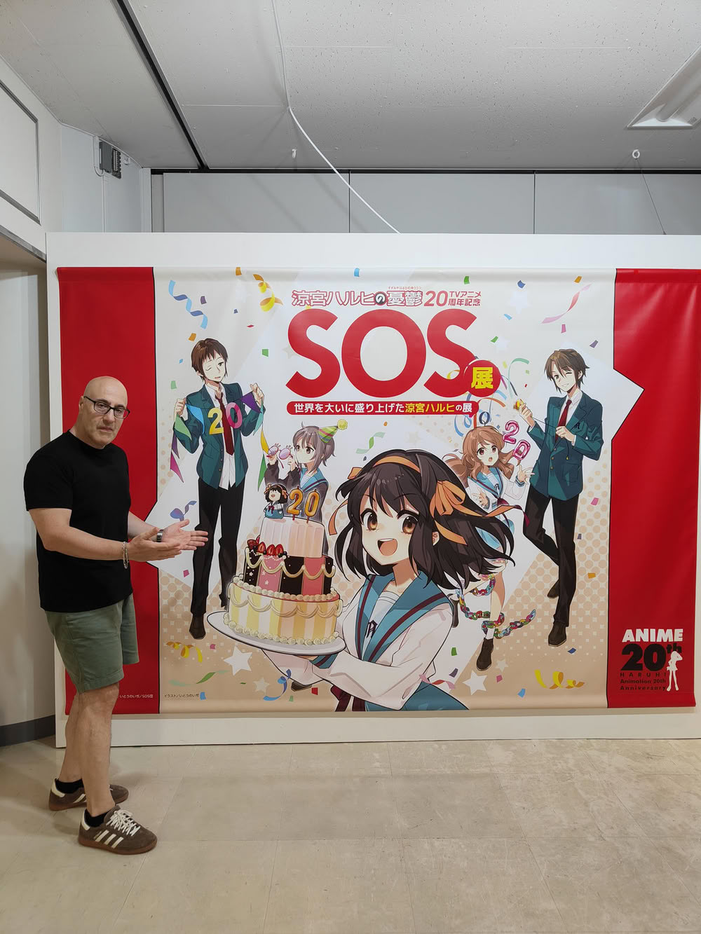 La Malinconia di Haruhi Suzumiya: le foto della mostra ufficiale per i 20 anni della serie anime