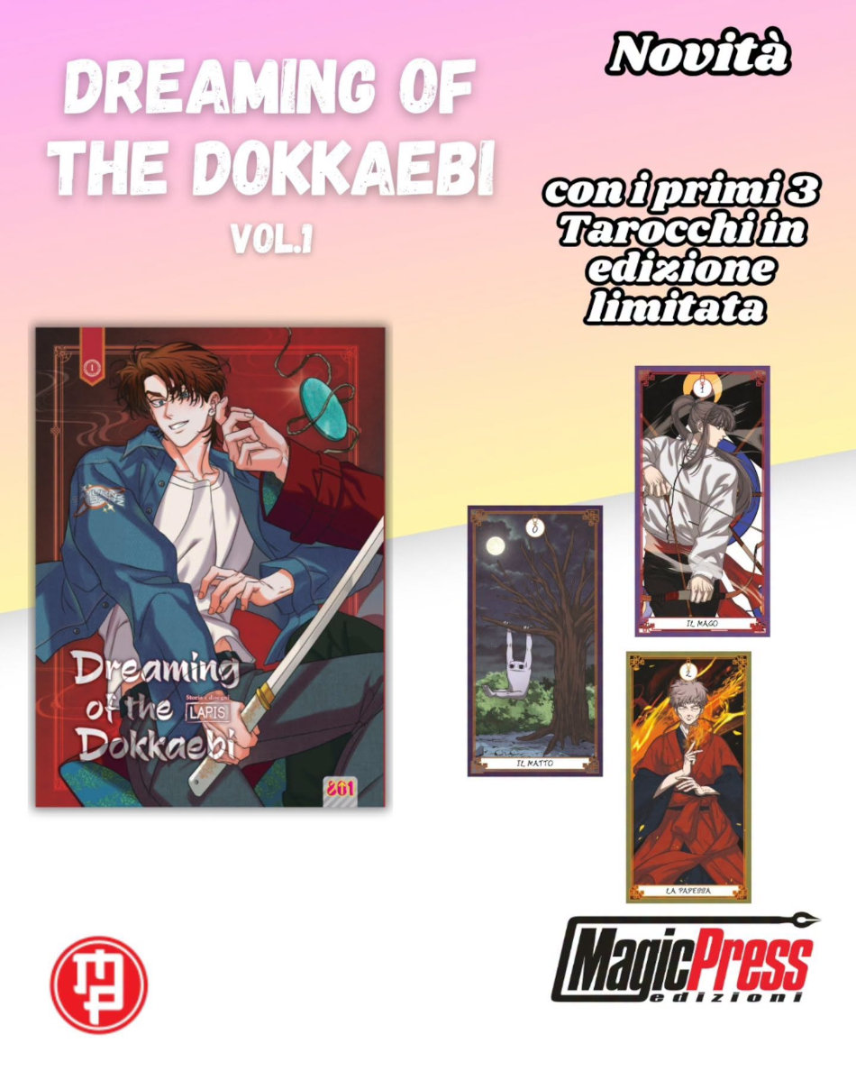 Magic Press: le uscite di settembre 2026 Magic Press - Dreaming of the Dokkaebi