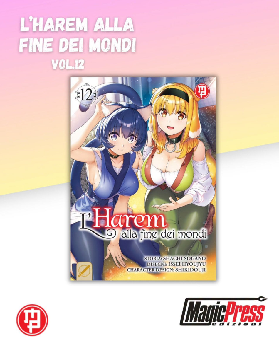 Magic Press: le uscite di settembre 2026 Magic Press - L'harem alla fine dei mondi