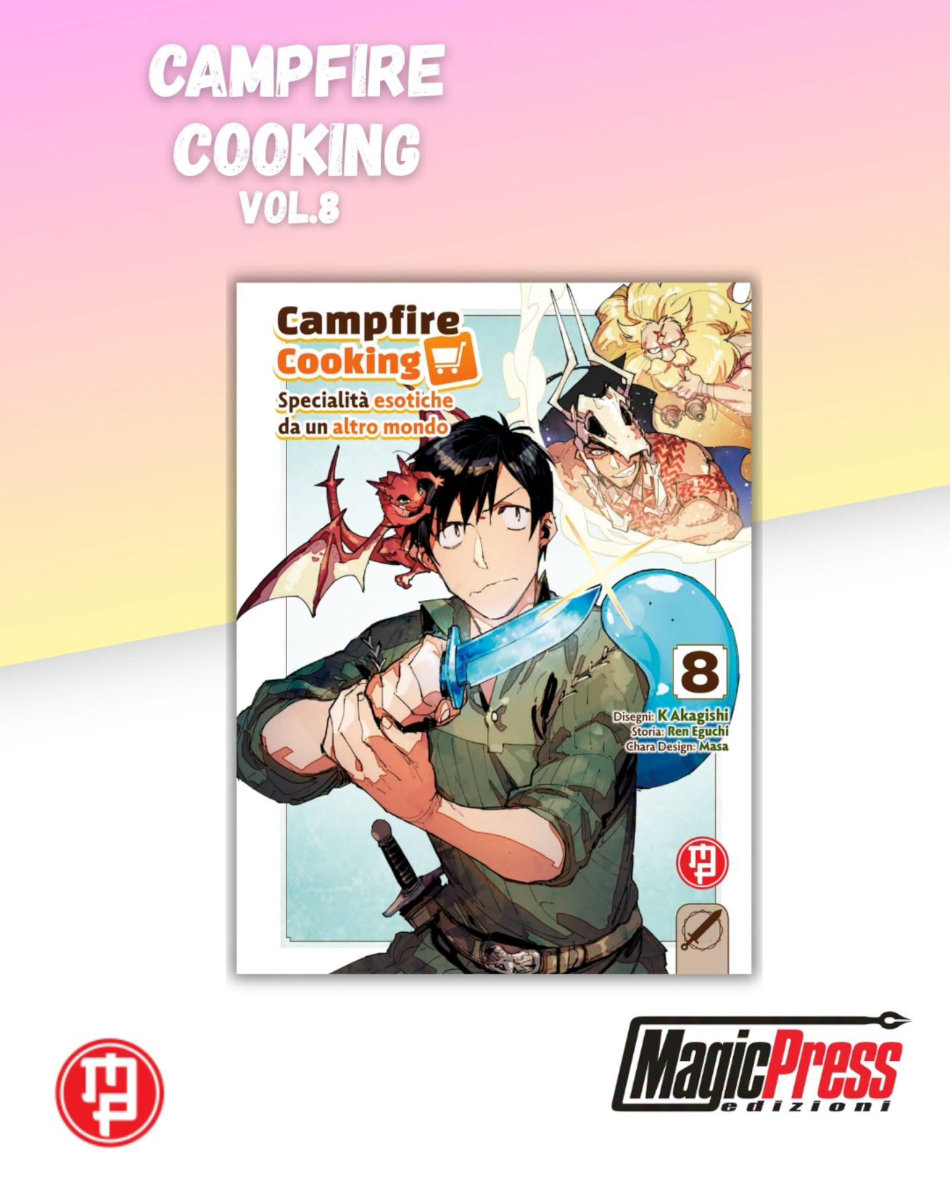 Magic Press: le uscite di settembre 2026 Magic Press - Campfire Cooking