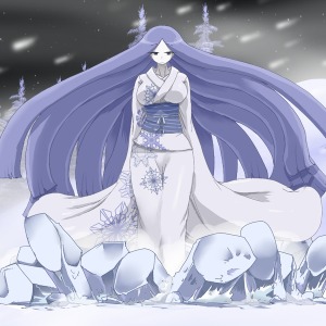 Dal folklore nipponico la leggenda della Yuki Onna