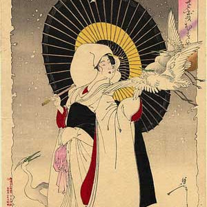 Dal folklore nipponico la leggenda della Tsuru Nyobo