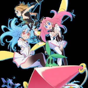 Flip Flappers: eroine anime in cerca del misterioso cristallo