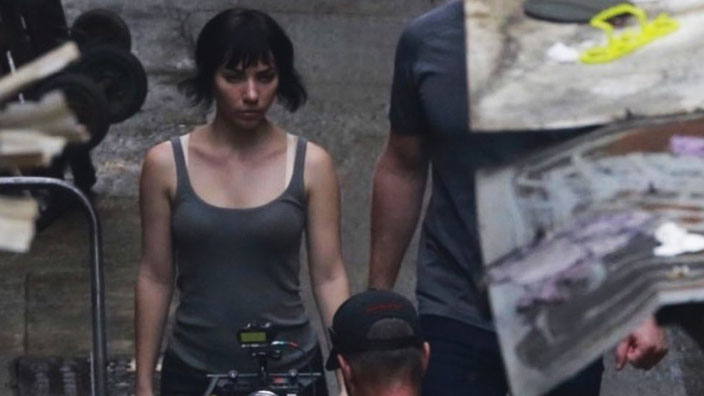 Ghost in The Shell, le prime immagini di Scarlett Johansson dal set di Hong Kong