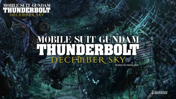 Gundam Thunderbolts December Sky: diffusa l'anteprima di 7 minuti