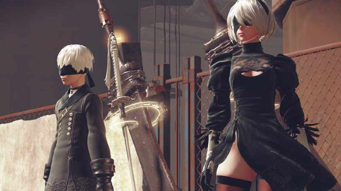 NieR: Automata ci mostra una boss battle, direttamente dall'E3 2016