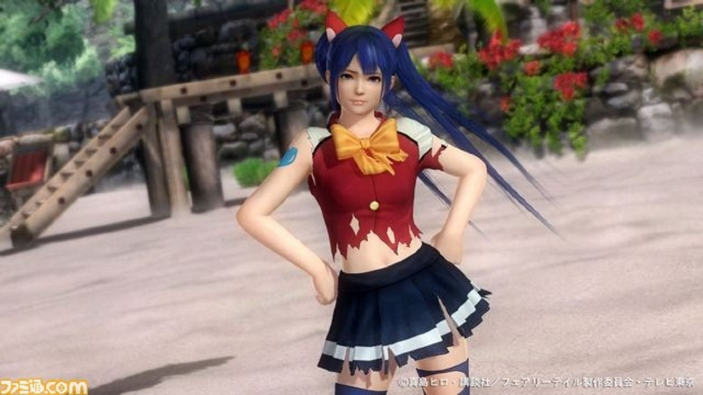 Dead or Alive 5: un trailer presenta i costumi di Fairy Tail