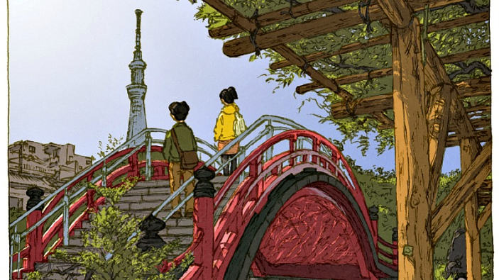 L'illustratore Shinji Tsuchimochi e le sue 100 incredibili vedute di Tokyo