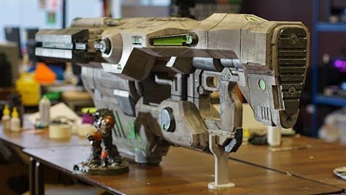 La BFG di Doom ora è reale grazie alla stampa 3D