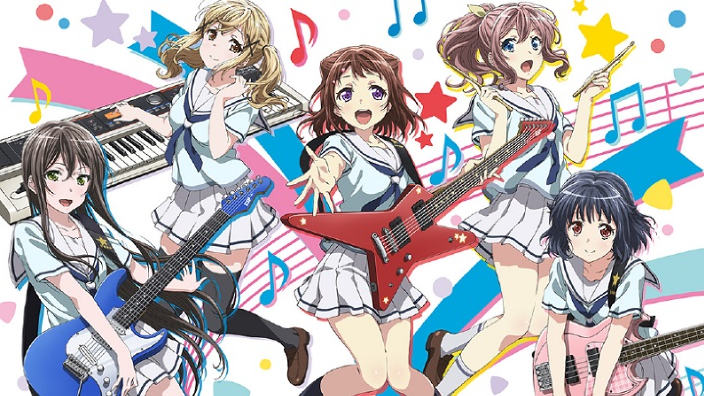 BanG Dream! anime trailer per le giovani idol in erba