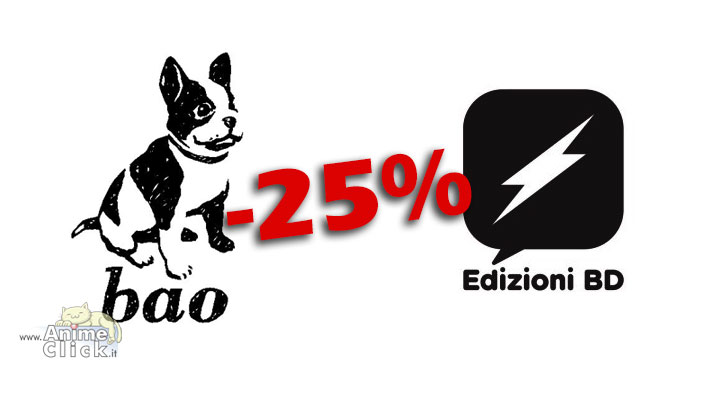 Sconti del 25% sul catalogo BAO Publishing ed Edizioni BD!