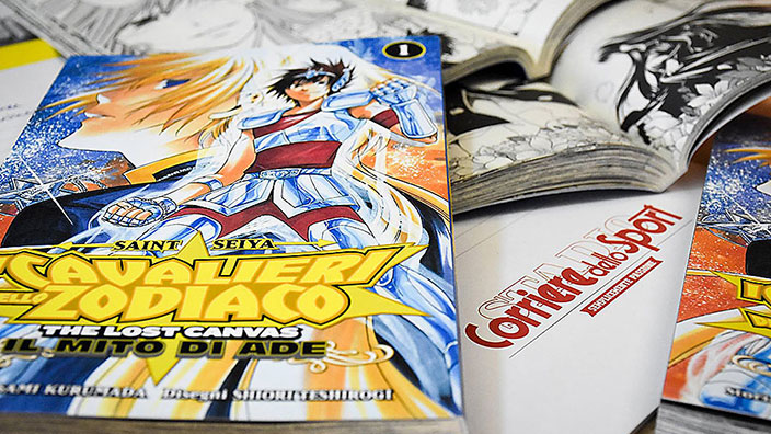 Saint Seiya - The Lost Canvas, nuova edizione col Corriere dello Sport