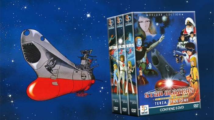 Star blazers serie storica: in vendita anche l'ultimo box dvd da parte della Sanver Production