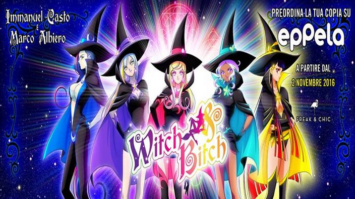 Witch & Bitch: arriva il nuovo gioco da tavola di Immanuel Casto e Marco Albiero!