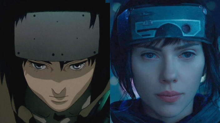 Ghost in the Shell: il web invaso da video che confrontano il live con l'anime