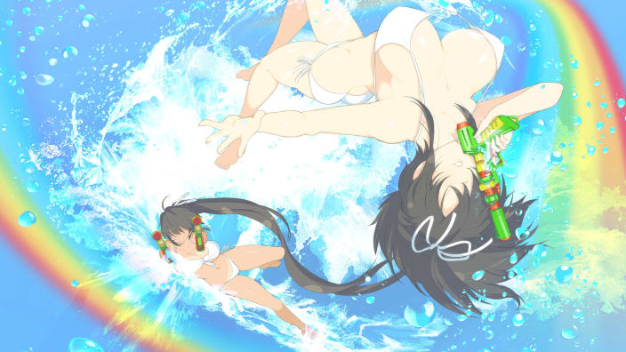 Un provocante trailer di debutto per Senran Kagura: Peach Beach Splash