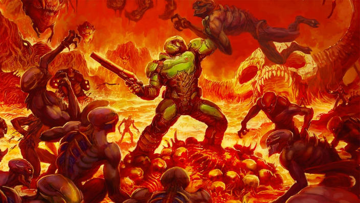 DOOM: arriva l'aggiornamento 5 con bot e nuova modalità