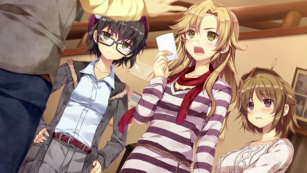 Kamaitachi no Yoru: Rinne Saisei, opening della sound novel 5pb.