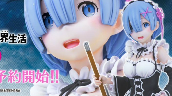 In arrivo figure di Rem di Re:Zero a grandezza naturale!