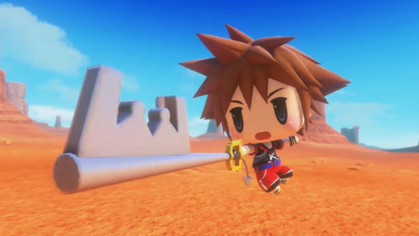 Sora arriva su World of Final Fantasy