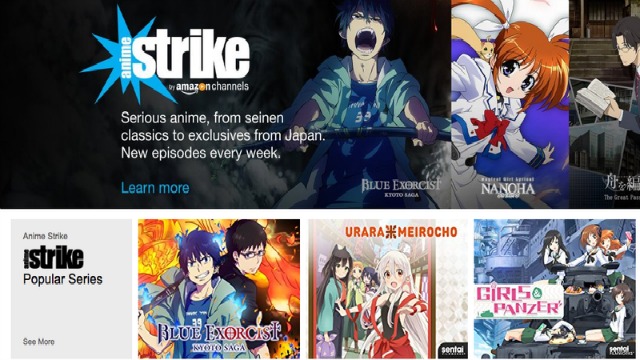 Amazon rilancia con l'animazione giapponese: arriva Anime Strike!