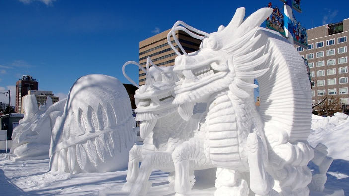 Festival nella Neve a Sapporo: tra Star Wars, Final Fantasy e... Piko Taro?!